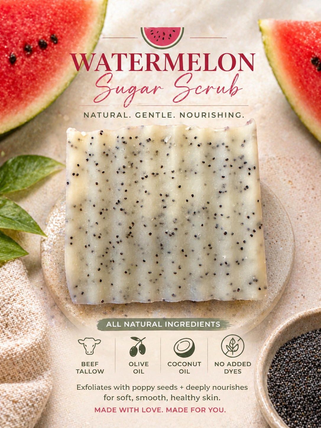 Watermelon Sugar Scrub